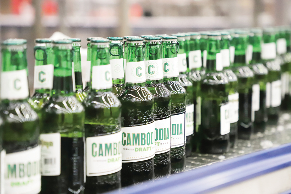 With the green bottle, the new beer stands out as a ‘super premium’ product. SUPPLIED