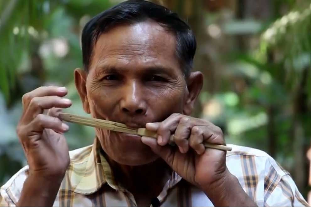 Krak Chi, an angkuoch-maker from Siem Reap. SUPPLIED