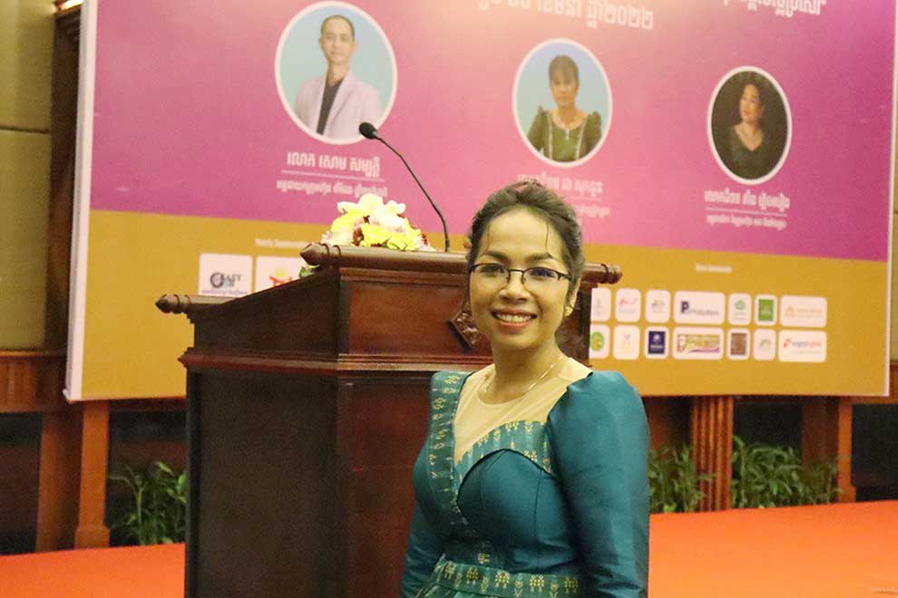 Mao Sophanny, director of SPOONS Cambodia. SUPPLIED