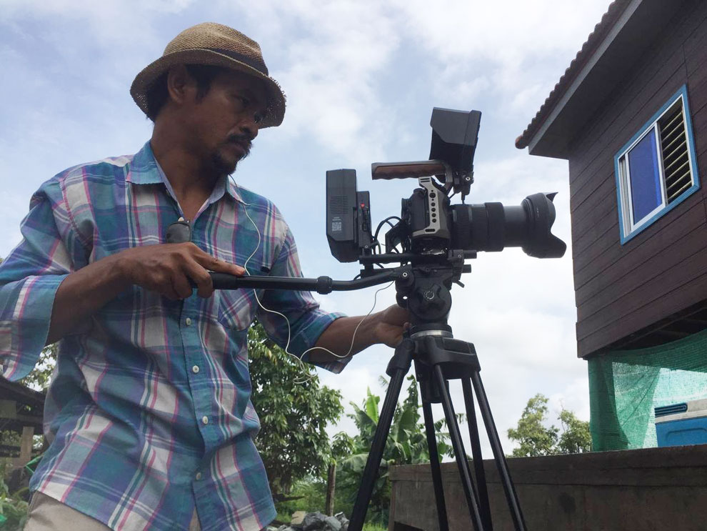 Poy Chhunly has a strong desire to create Movie School in his hometown of Battambang. SUPPLIED