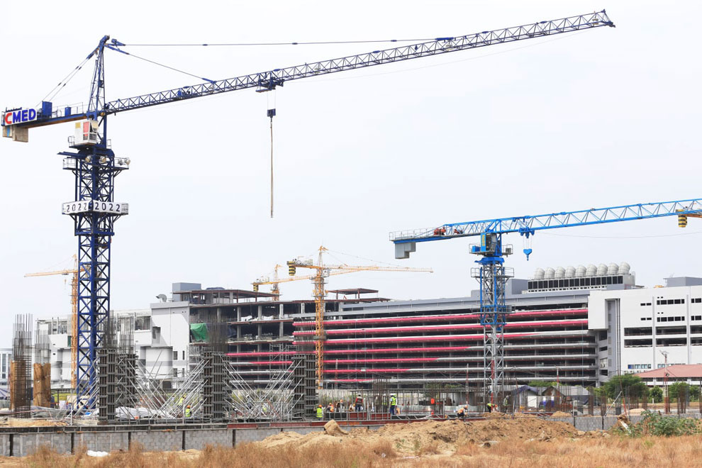 The government has authorised more than 57,000 construction projects nationwide in the last two decades.