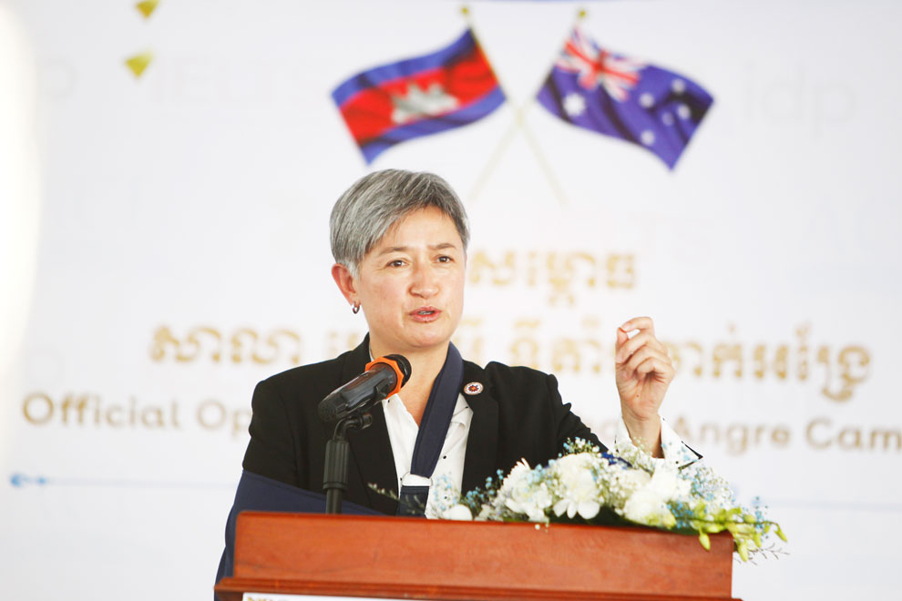 Australian Minister for Foreign Affairs Penny Wong.