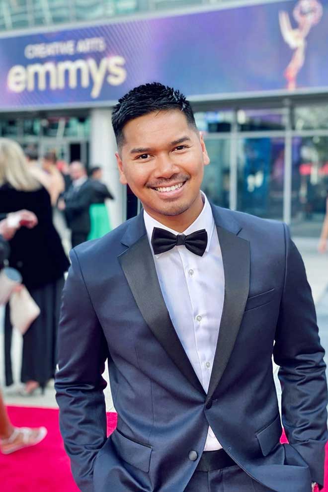 Nop Daren, who went from a Cambodian refugee to Hollywood star. DAREN VIA SOCIAL MEDIA
