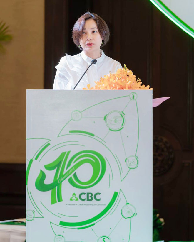 Chea Serey was speaking at a September 30 event marking the 10th anniversary of the CBC’s establishment. CBC