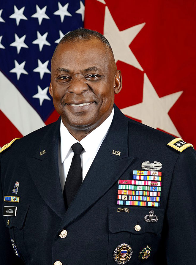 US defence secretary Lloyd Austin. PHOTO SUPPLIED