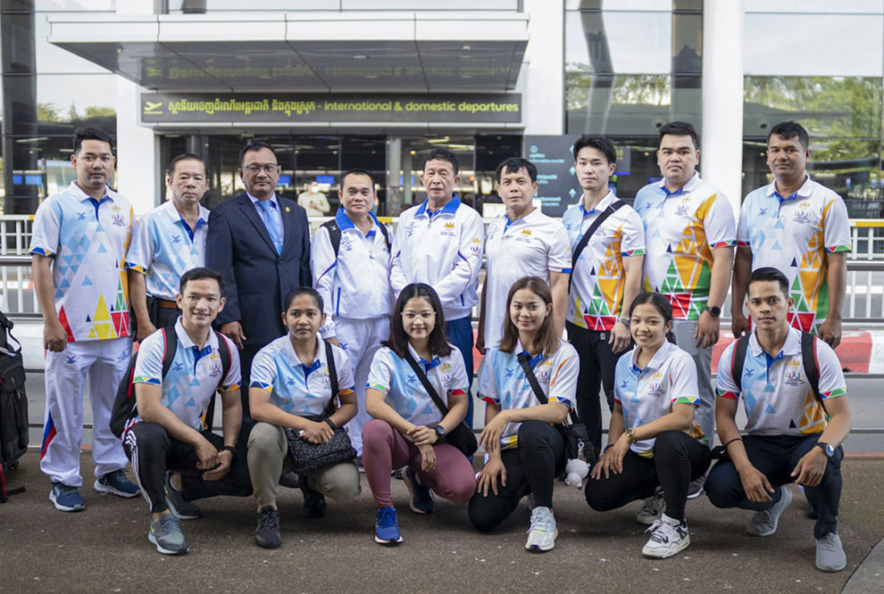 The Cambodia Karate Federation (CKF) has sent a delegation of 17 coaches and athletes to the Karate1 Series A, in the Indonesian capital Jakarta, from November 18 to 20. PHOTO SUPPLIED