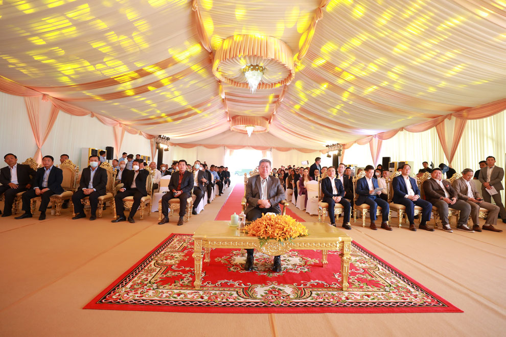 Preah Sihanouk Provincial Governor HE Kuoch Chamroeun presided over the ceremony.