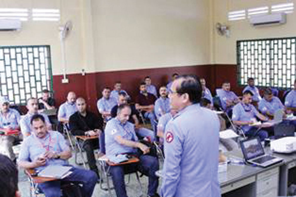 Cambodia’s firsthand knowledge of unexploded ordnance is shared with deminers from mine-affected countries. SUPPLIED