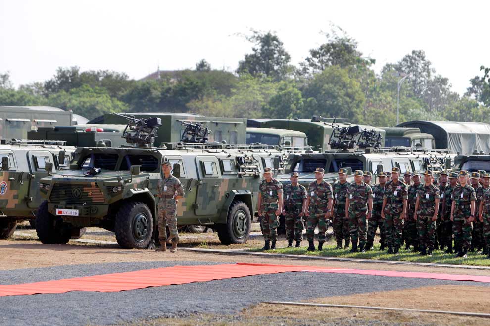 The Golden Dragon 2023 military exercise with China began in Kampong Chhnang province on March 23.