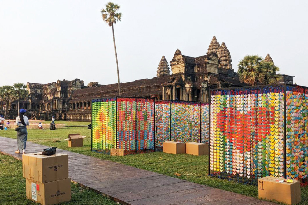 The photo by Siem Reap Provincial Administration.