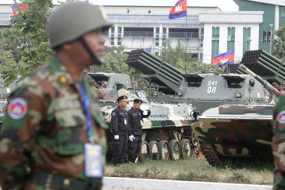 Prime Minister Hun Manet presides over the celebration of the 25th anniversary of the formation of the Royal Cambodian Army Command Headquarters on January 24.