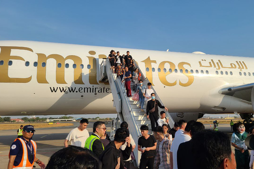 The first Emirates flight in years arrived in Phnom Penh on May 1. The flights, which travel between the capital and Dubai via Singapore, are tipped to boost the tourist sector and attract investment. Hong Raksmey