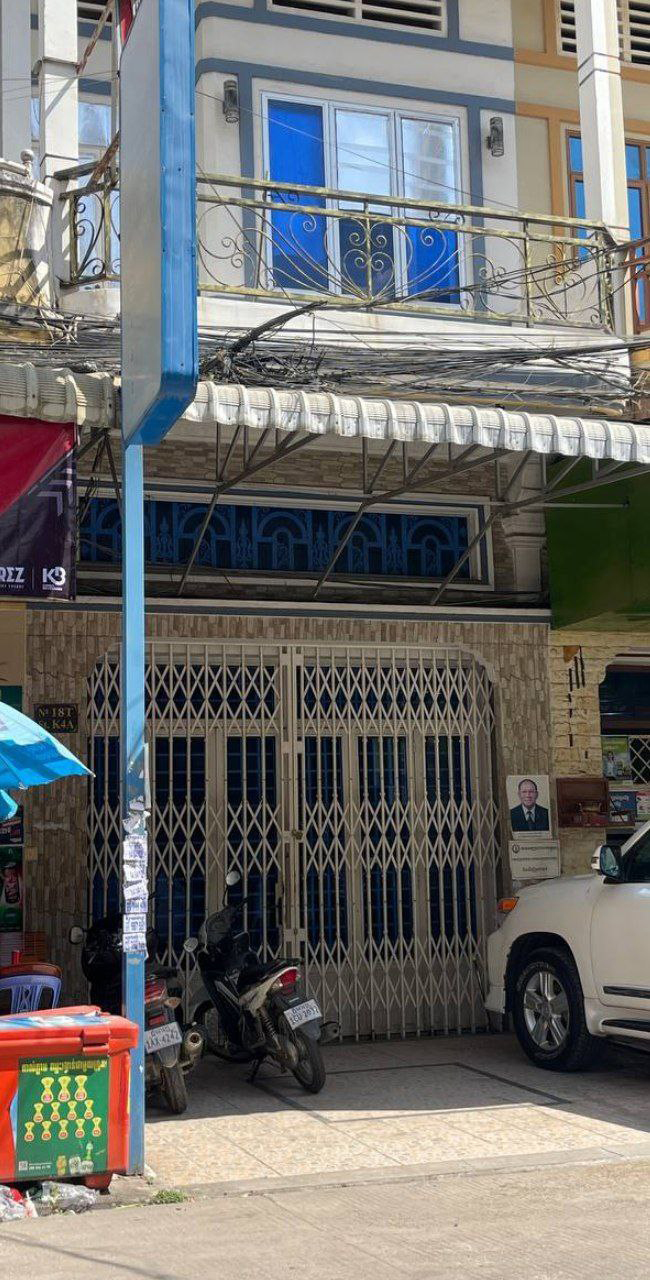 The location of the alleged North-Korean massage operation, in the capital's Sen Sok district, on May 27. Samban Chandara