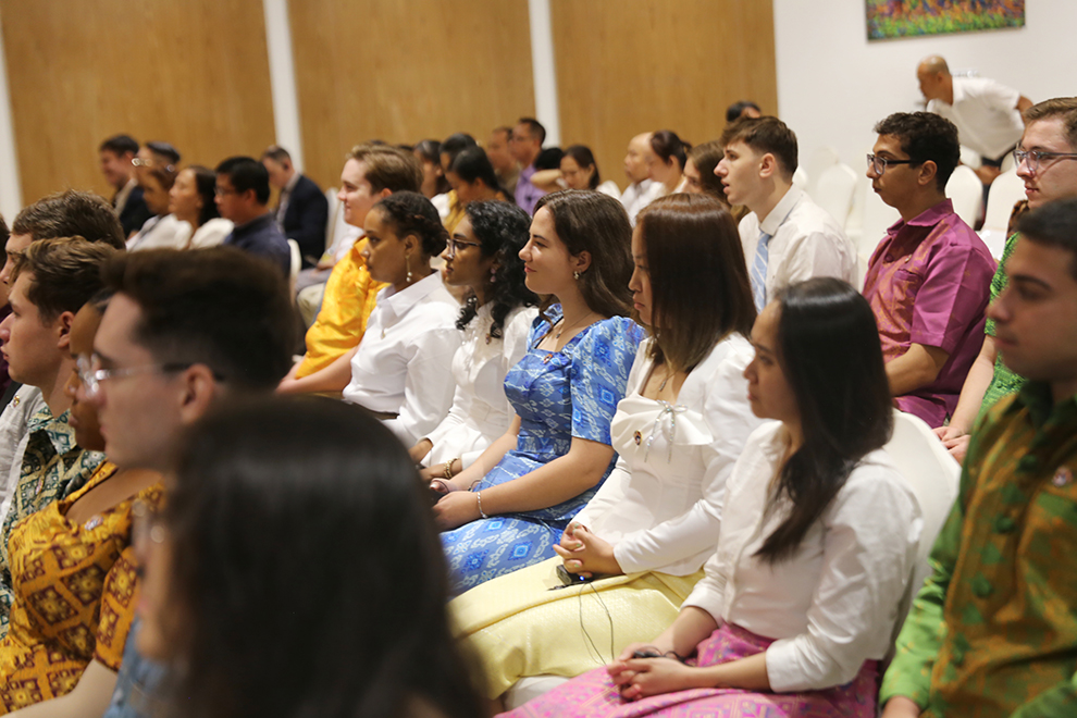 The ceremony marked the continuation of a partnership between Cambodia and the US, solidifying their relationship through people-to-people diplomacy and educational collaboration. Hong Raksmey