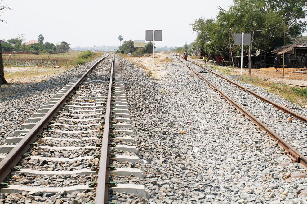 A section of the southern line, which connects Phnom Penh to the coastal town of Sihanoukville. Post Staff
