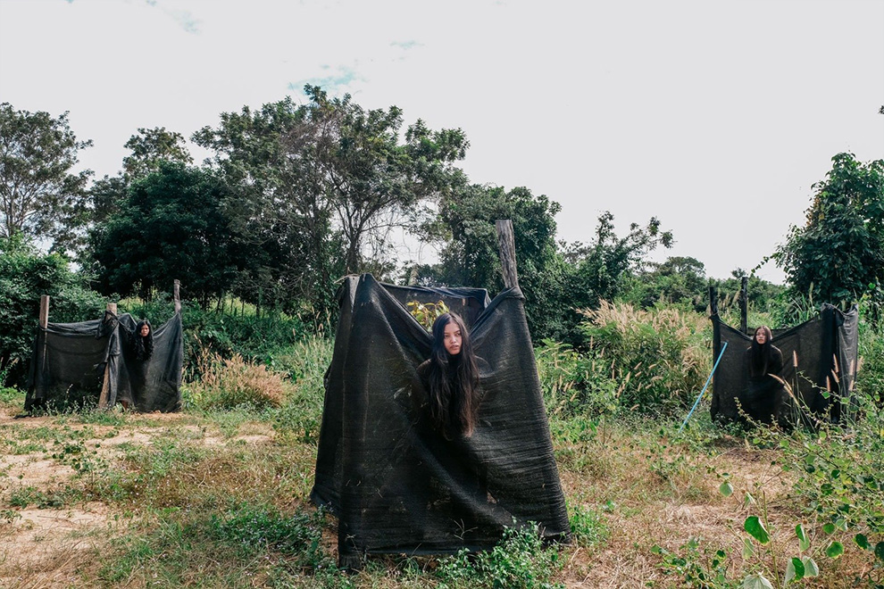 In the series, Eleonore invited performers to explore her obsessions; fragmented identity, in-betweenness and disturbing strangeness. Supplied