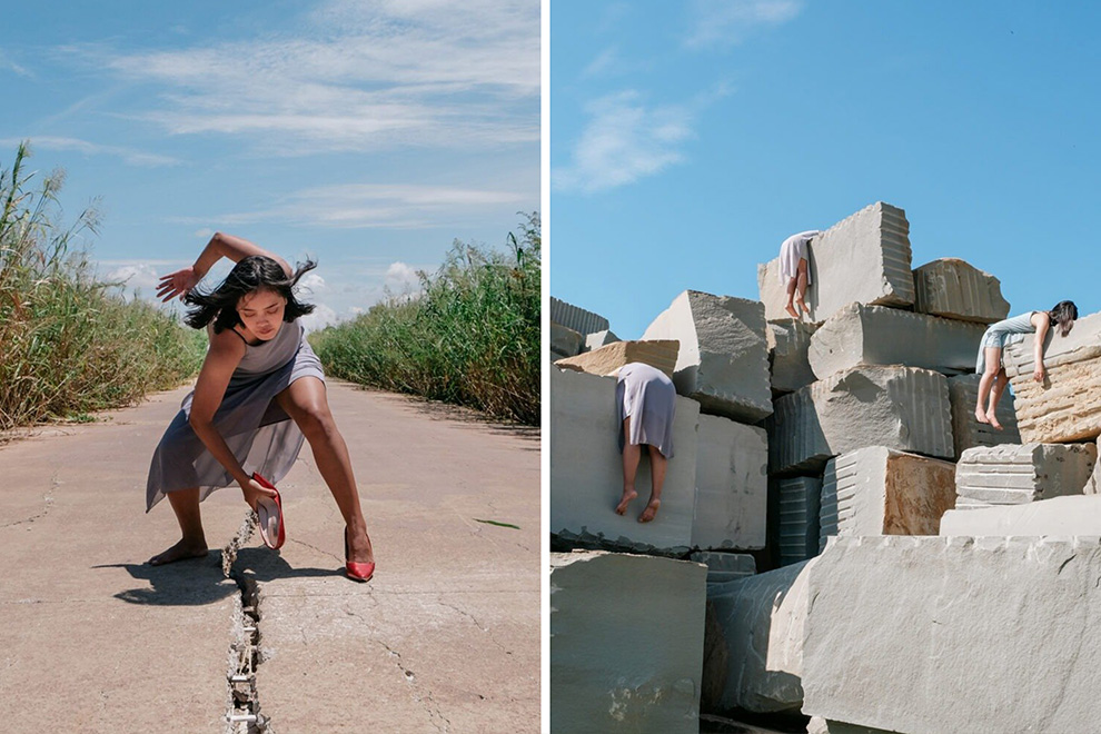 Through the interplay of body, memory and playfulness, Eleonore invites us to inhabit a space where vulnerability meets strength. Supplied