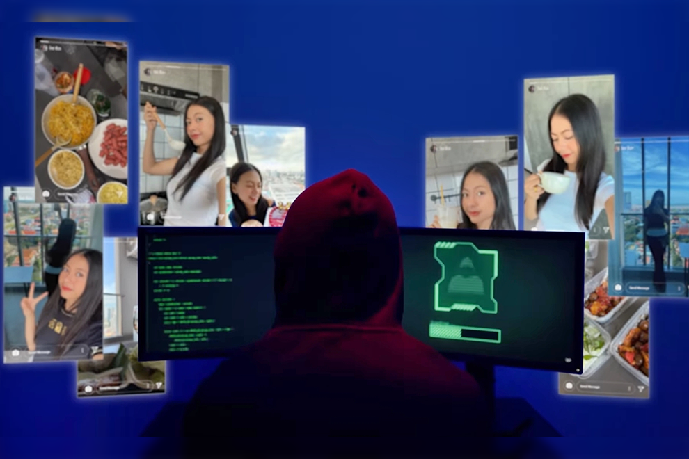 Sharing personal information on the internet, particularly on social media platforms, could expose users to scammers and data intrusion. Still from post ministry educational video