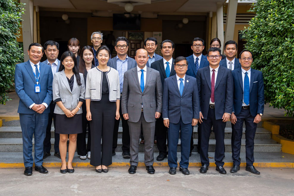 KOICA has pledged financing of $11.7 million for a project which aims to strengthen the capacity of the Royal School of Administration. Supplied