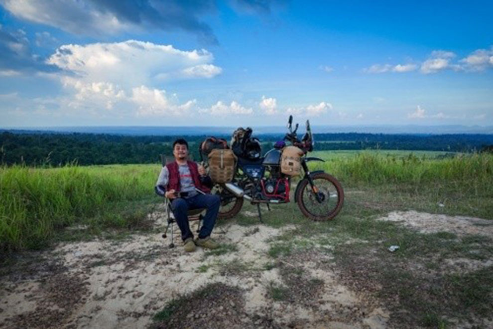 Raksmey is an adventurer and promoter of local tourism promoter. PuSmey