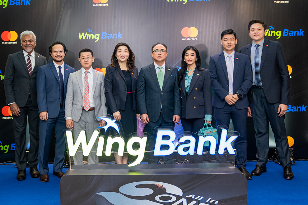 Wing Bank received approval from the National Bank of Cambodia to increase its capital by $88 million. Supplied