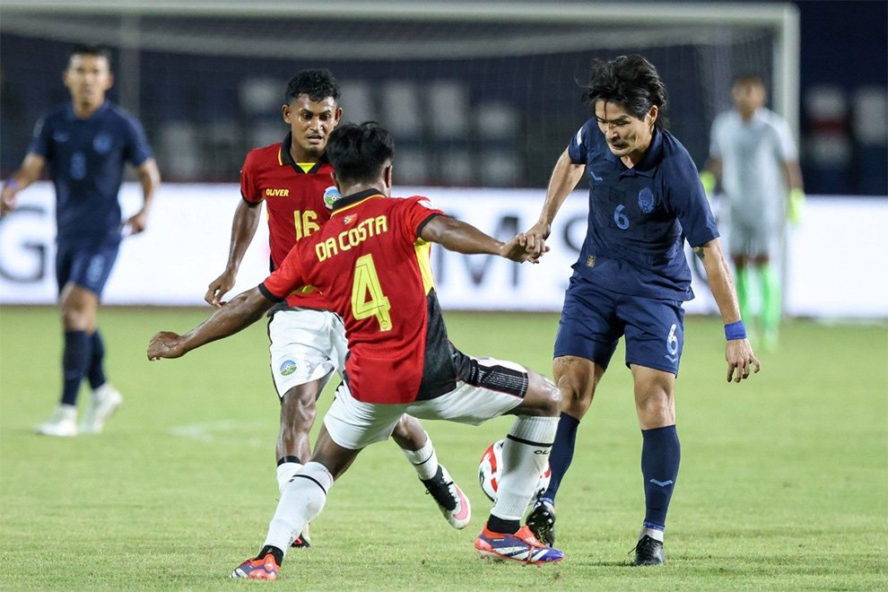 Cambodia took on Timor-Leste at the National Olympic Stadium on December 17, 2024. The Kouprey came away with a 2-1 win. FFC