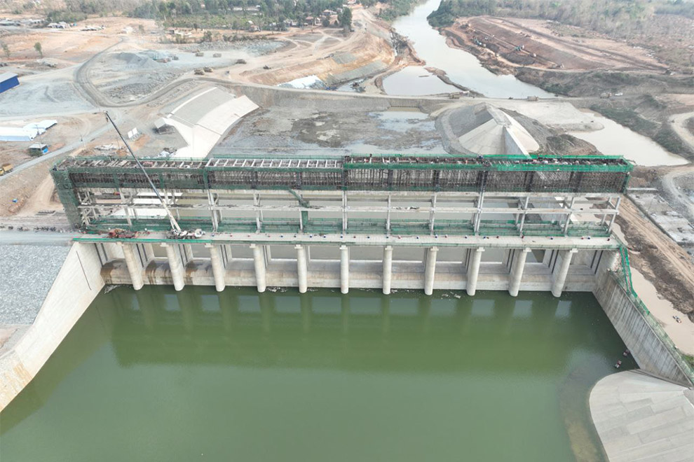 The Dang Kasit Reservoir Development Project in Kampong Thom province. Supplied