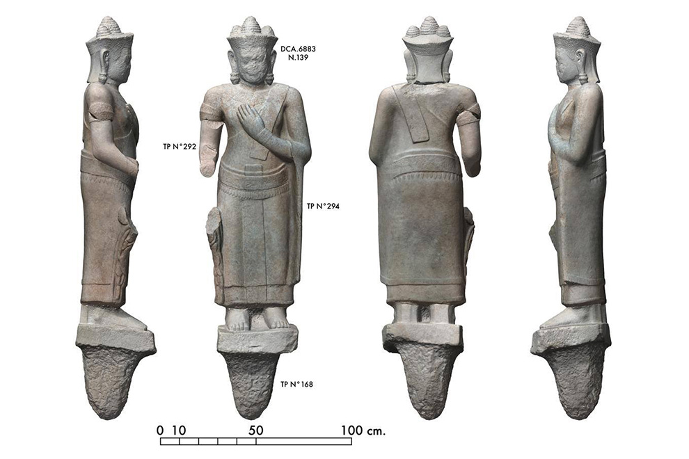 The body matches a head which was first uncovered in 1927, during the French colonial era. ANA