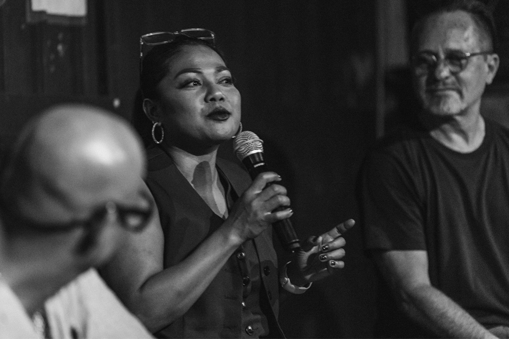 Lead singer Chhom Nimol shared the motivation behind her drive: ‘Cambodian music will not just survive. It will live for ever!’ Steve Porte