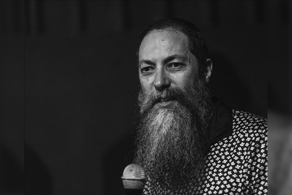 Guitarist Zach Holtzman’s luxuriant beard made a hit during their 2005 tour. Now its back, greyer, wiser. Steve Porte