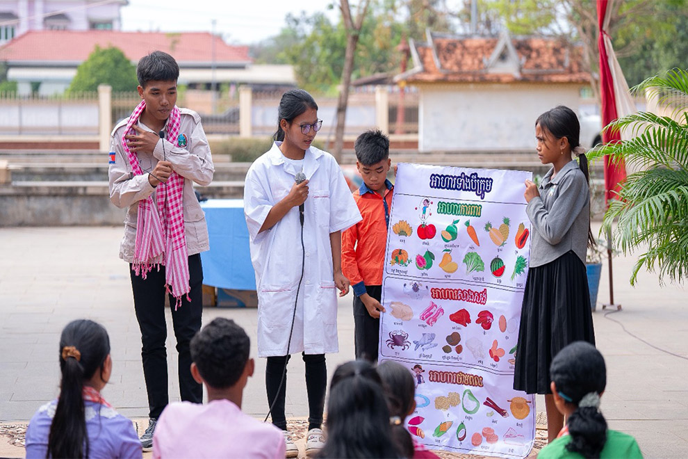 Child malnutrition remains an area of concern for the Kingdom, with 21.9% of children under five years old displaying low heights for their age. Supplied