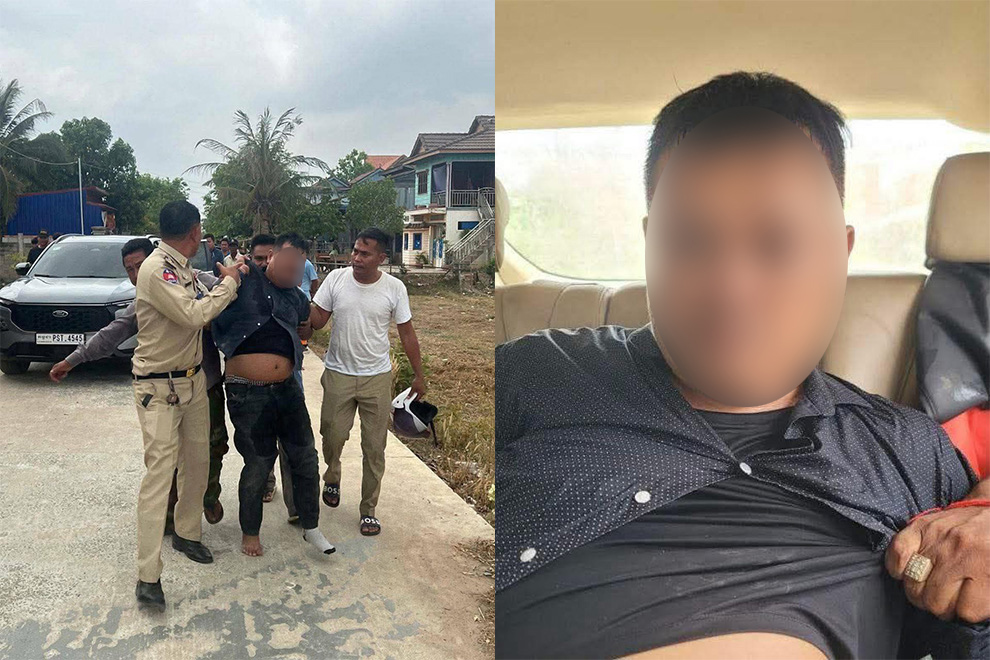 His accomplish was less nimble, and was captured by the police following an earlier snatch and grab, committed on motorcycles. Kandal police