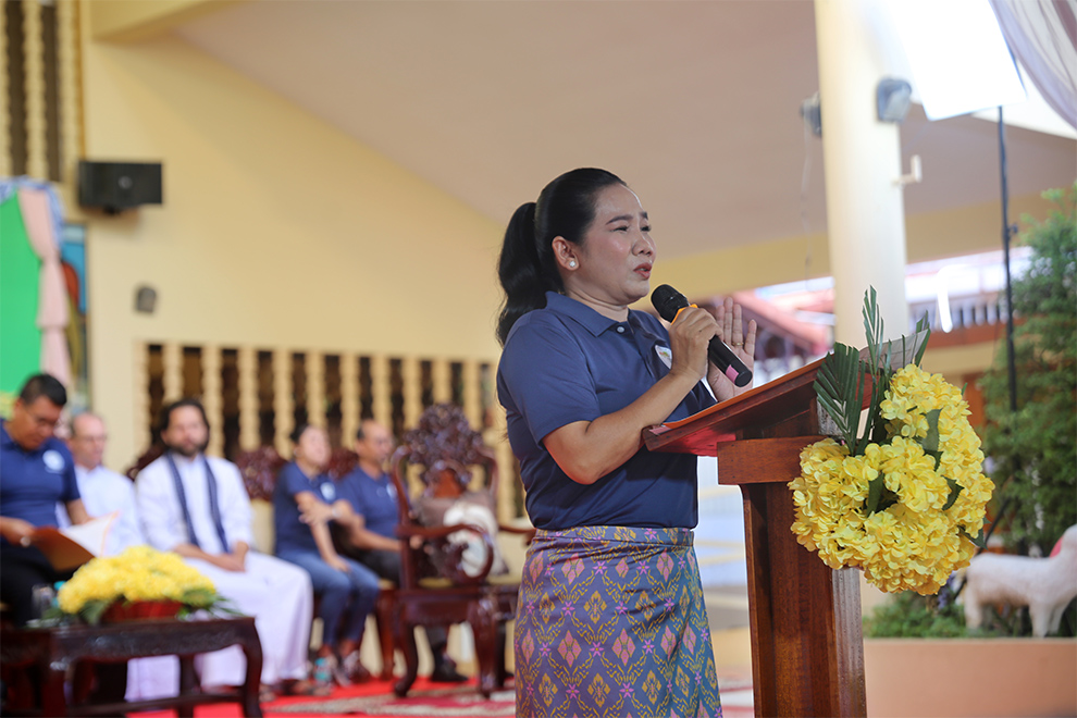 Phok Many, founder and director of Growing Special Education School (GSES). Hong Raksmey