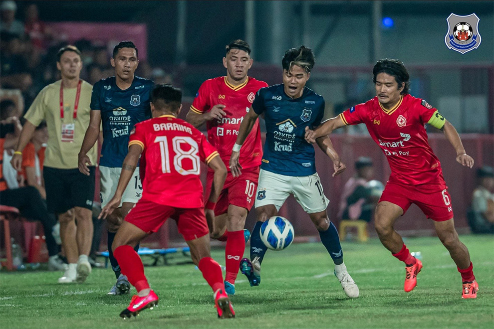 Crown were unable to capitalise on any of their good work in the April 5 match, losing 2-0. Svay Rieng