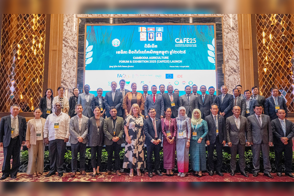 The CAFÉ 2025 launch event was well attended. Supplied