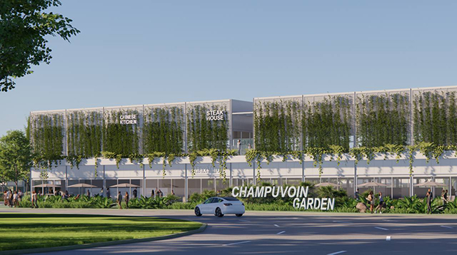 Champuvoin Garden will serve as more than a mall; it will become a community hub. Supplied