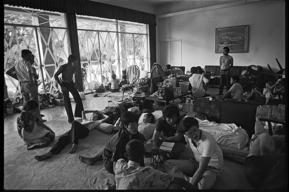 When the Khmer Rouge captured Phnom Penh in 1975, around 600 foreigners sheltered in the grounds of the French embassy. Roland Neveu