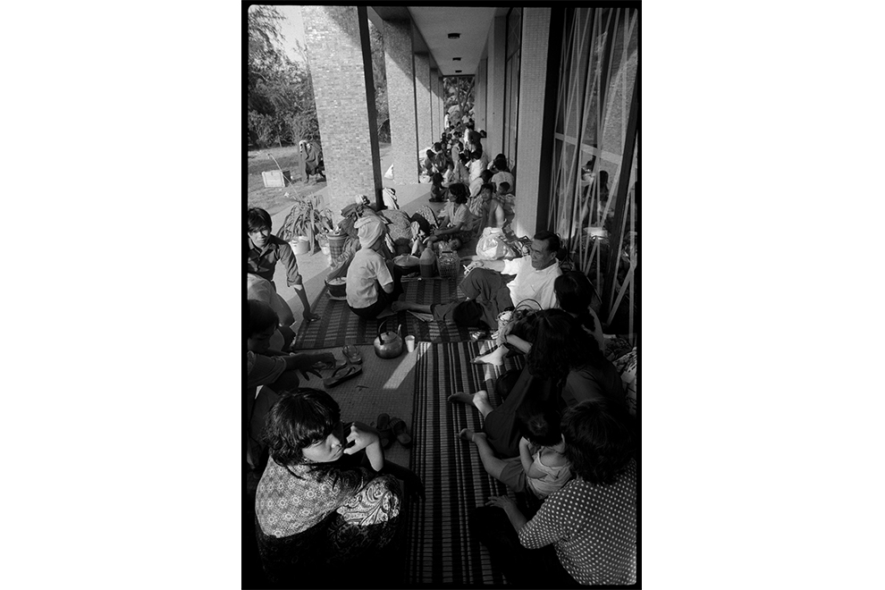 An additional 600 Cambodians – many married to foreigners – also sought shelter in the embassy. Roland Neveu