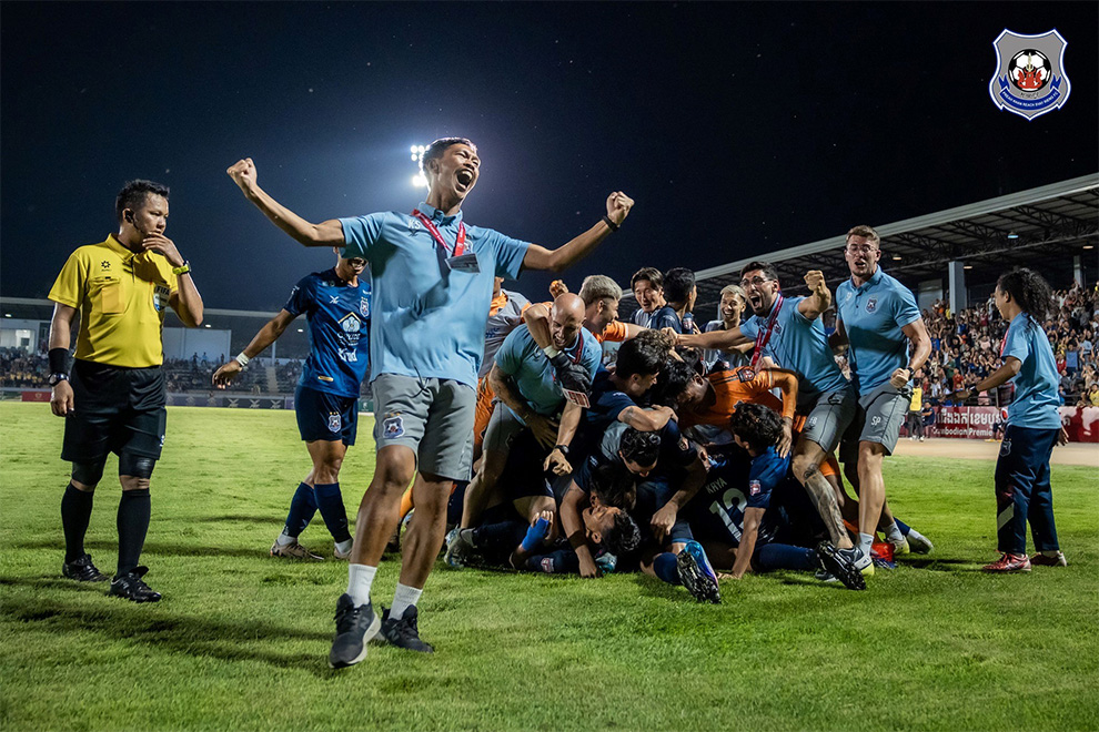 The celebrations are likely to continue for some time, but the men of Svay Rieng still have three league matches to play, as well as international competition. Svay Rieng