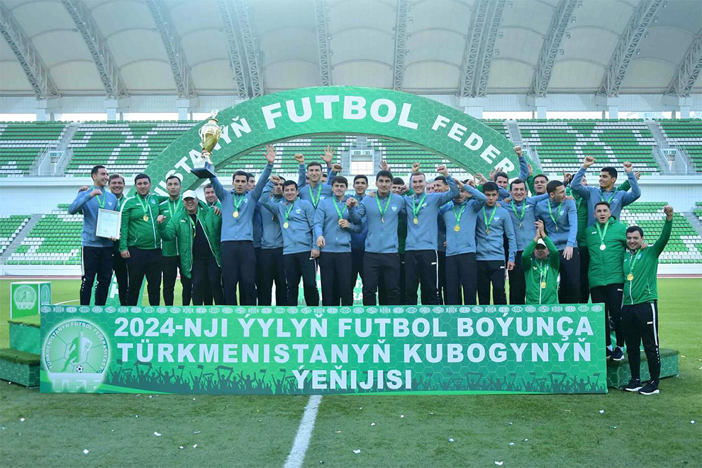 Established by former president Gurbanguly Berdimuhamedow in 2023, the club have yet to lose a national competition game. FK Arkadag