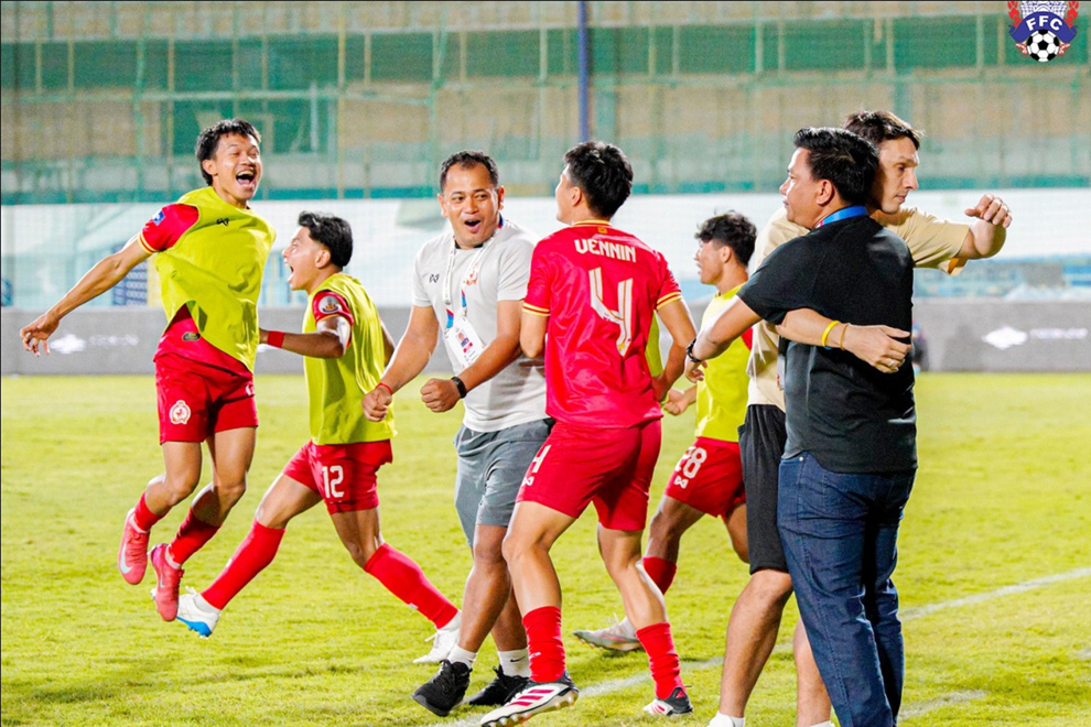 The crowd – and team – erupted when a deadlock was broken in the 85th minute. FFC