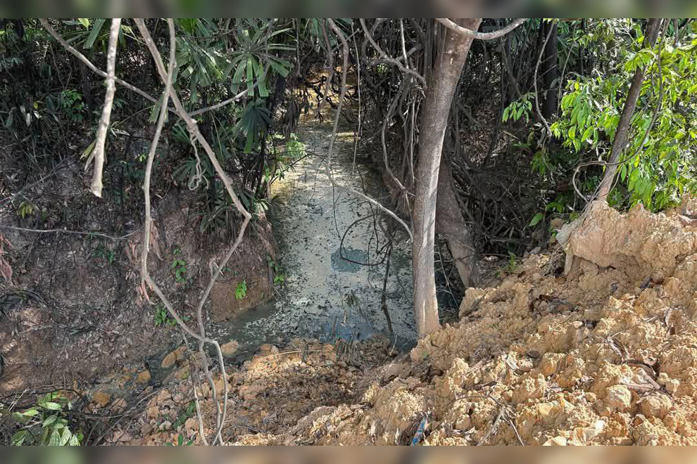 The pollution was caused by Zhongbao (Cambodia) Food Science & Technology Co., a mango processing company in Phnom Sruoch district. Environment ministry