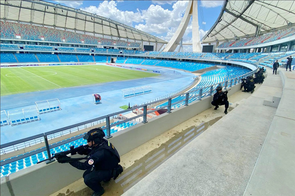 Their commanding officer has explained that there is no need for alarm, but it is important to be prepared for any ‘emergency scenarios’. Roth Sreang