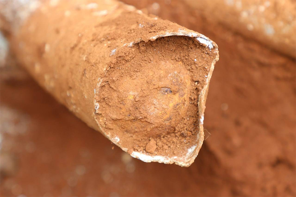 A controlled explosion was determined as the best way to eliminate the unstable explosives. CMAC