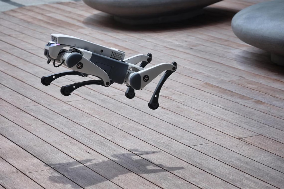 The trend in Singapore reflects the robot dog’s popularity globally, where more of such devices have been deployed as police dogs, in war zones and even in nuclear plants. PHOTO: THE STRAITS TIMES