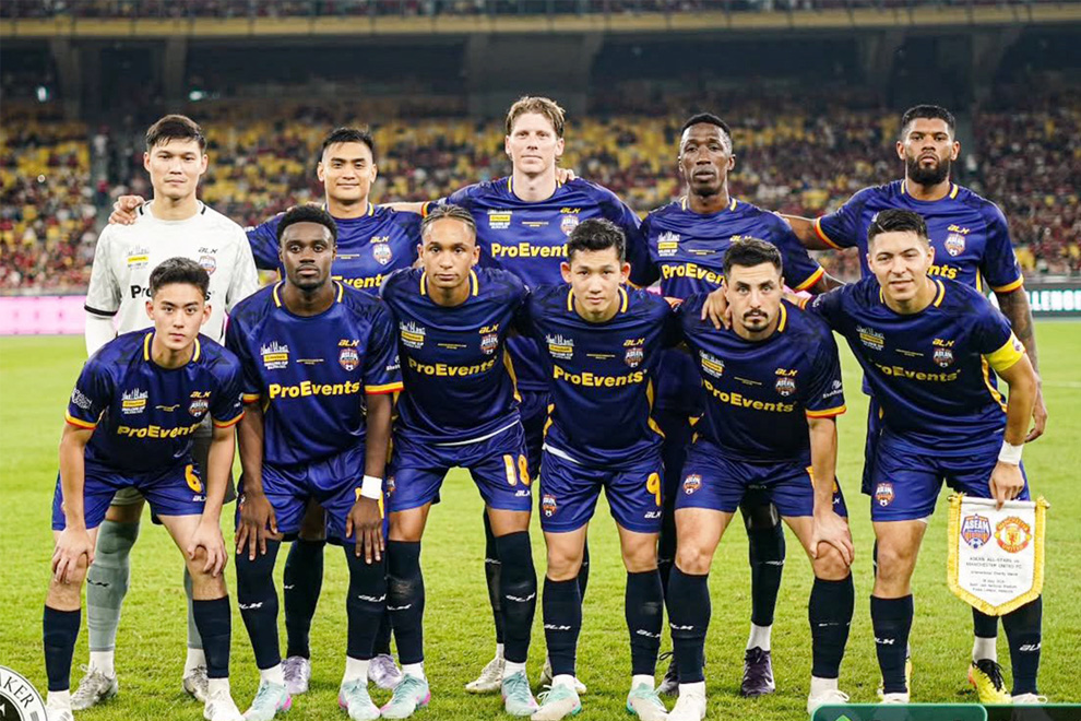Naturalised Cambodian players Kan Mo and Abdel Kader Coulibaly were part of the starting eleven of an ASEAN All Stars squad which beat Manchester United last night. ASEAN Football