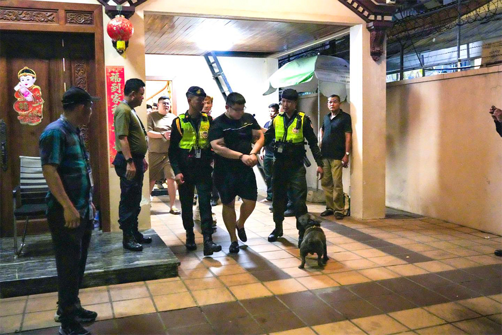 The suspects are accused of producing and distributing pornographic material. Rath Sreang