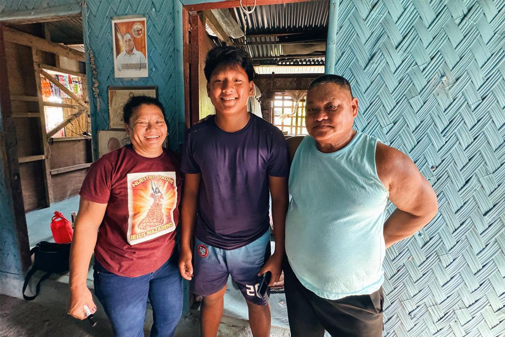 The Bania family has called Thitu Island home in the last 13 years. They have no plans of leaving anytime soon. PHOTO: THE STRAITS TIMES