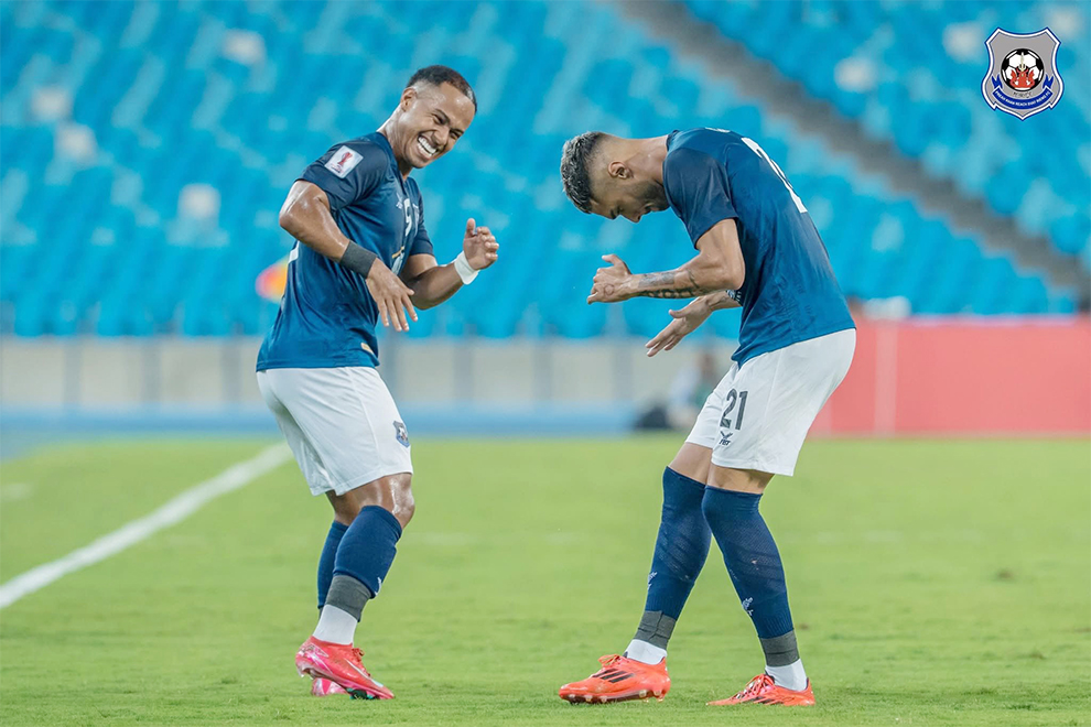 Brazilian attacking midfielders Cristian Roque and Gabi, when they appeared together for Svay Rieng in the past. Svay Rieng FC