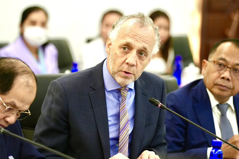 Joseph Scheuer, UN Resident Coordinator in Cambodia. ECCC